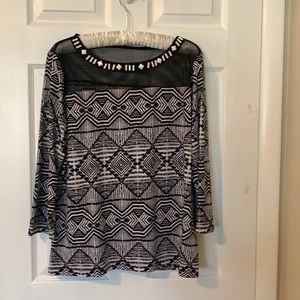 Ruby Rd patterned shirt